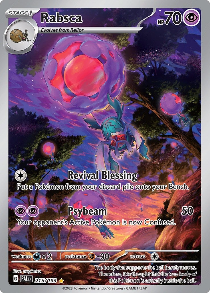 Image for Rabsca (215/193) (SV02: Paldea Evolved) - Pokemon