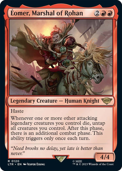 Eomer, Marshal of Rohan (120) (Universes Beyond: The Lord of the Rings: Tales of Middle-earth)
