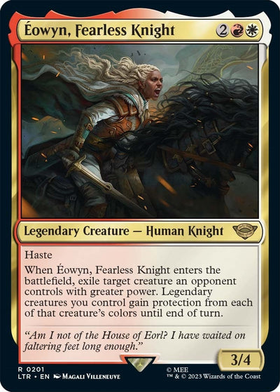 Eowyn, Fearless Knight (201) (Universes Beyond: The Lord of the Rings: Tales of Middle-earth)