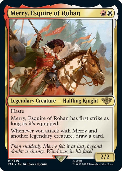 Merry, Esquire of Rohan (215) (Universes Beyond: The Lord of the Rings: Tales of Middle-earth)