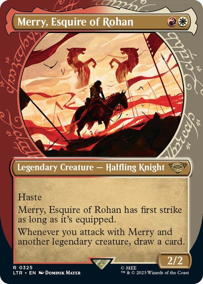Merry, Esquire of Rohan (Showcase) (325) (Universes Beyond: The Lord of the Rings: Tales of Middle-earth)