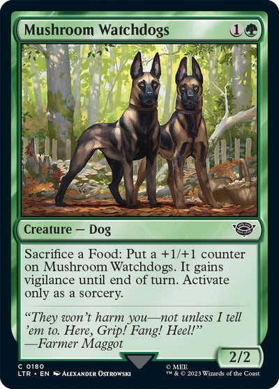 Mushroom Watchdogs (180) (Universes Beyond: The Lord of the Rings: Tales of Middle-earth)