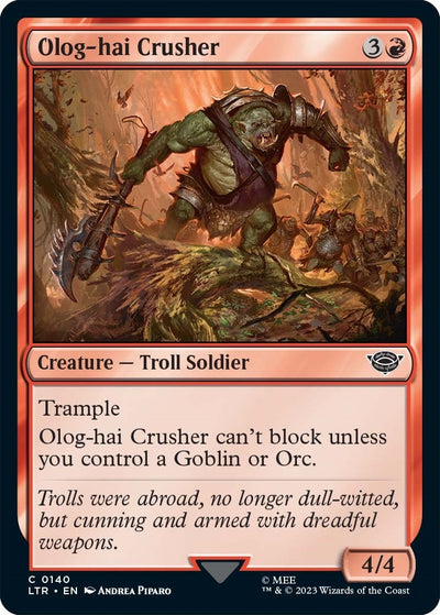 Olog-Hai Crusher (140) (Universes Beyond: The Lord of the Rings: Tales of Middle-earth)