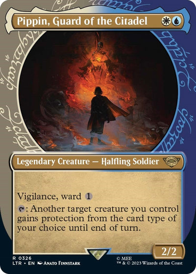 Pippin, Guard of the Citadel (Showcase) (326) (Universes Beyond: The Lord of the Rings: Tales of Middle-earth)