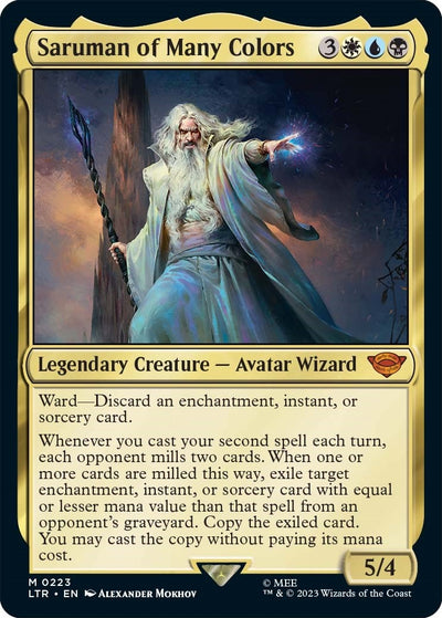 Saruman of Many Colors (223) (Universes Beyond: The Lord of the Rings: Tales of Middle-earth)
