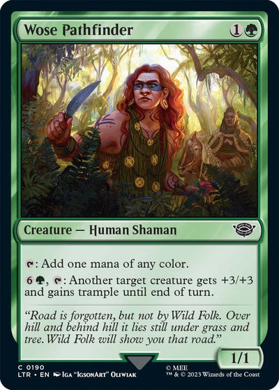 Wose Pathfinder (190) (Universes Beyond: The Lord of the Rings: Tales of Middle-earth)