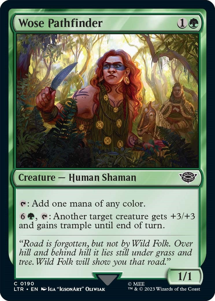 Image for Wose Pathfinder (190) - Magic: The Gathering