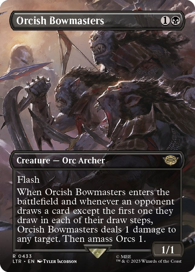 Orcish Bowmasters (Borderless) (433) (Universes Beyond: The Lord of the Rings: Tales of Middle-earth)