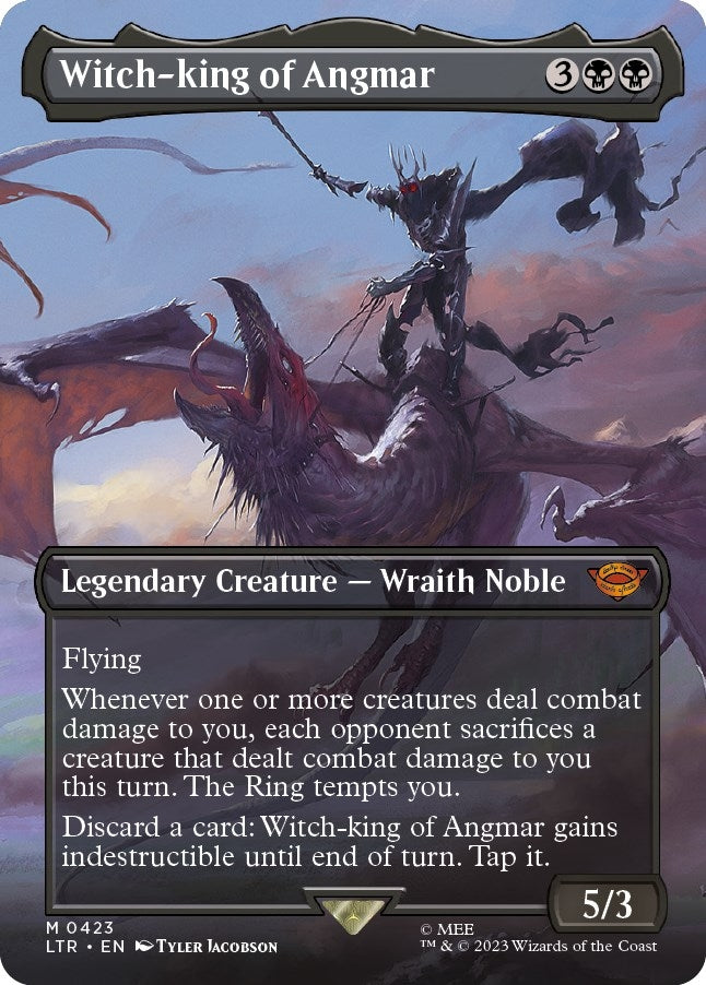 Witch-king of Angmar (Borderless) (423) (Universes Beyond: The Lord of the Rings: Tales of Middle-earth)