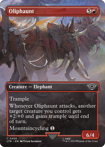 Oliphaunt (Borderless) (426) (Universes Beyond: The Lord of the Rings: Tales of Middle-earth)