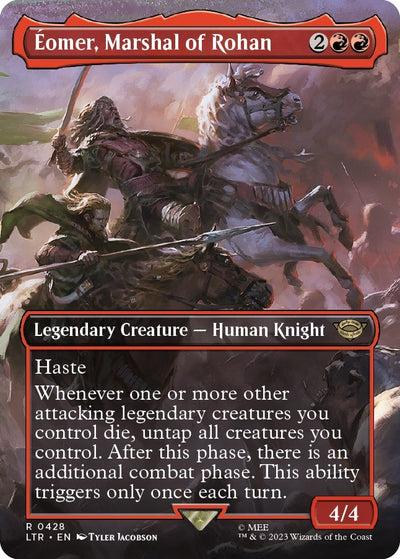 Eomer, Marshal of Rohan (Borderless) (428) (Universes Beyond: The Lord of the Rings: Tales of Middle-earth)