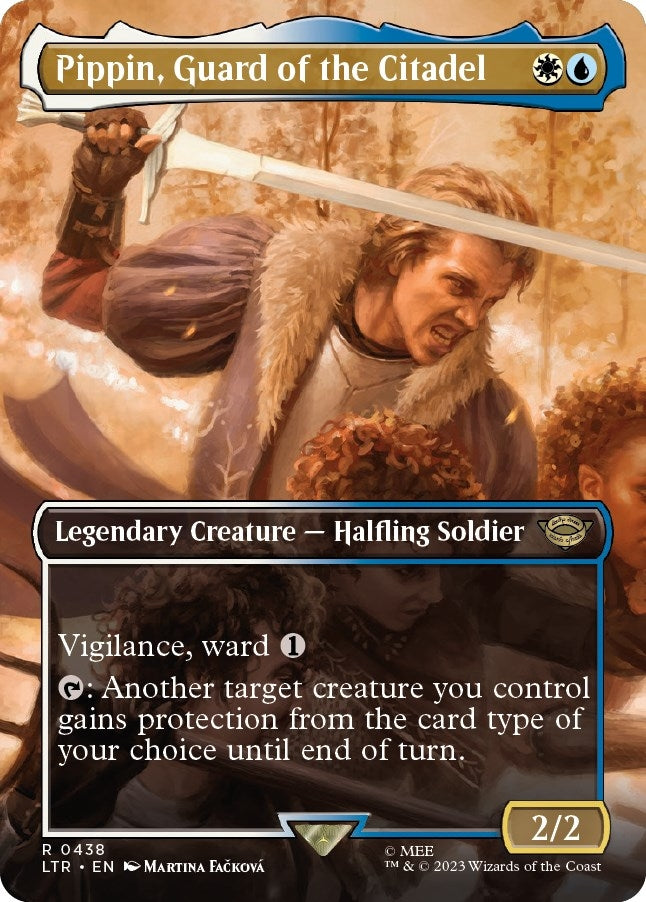 Pippin, Guard of the Citadel (Borderless) (438) (Universes Beyond: The Lord of the Rings: Tales of Middle-earth)