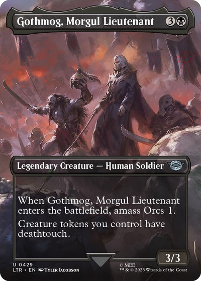 Gothmog, Morgul Lieutenant (Borderless) (429) (Universes Beyond: The Lord of the Rings: Tales of Middle-earth)