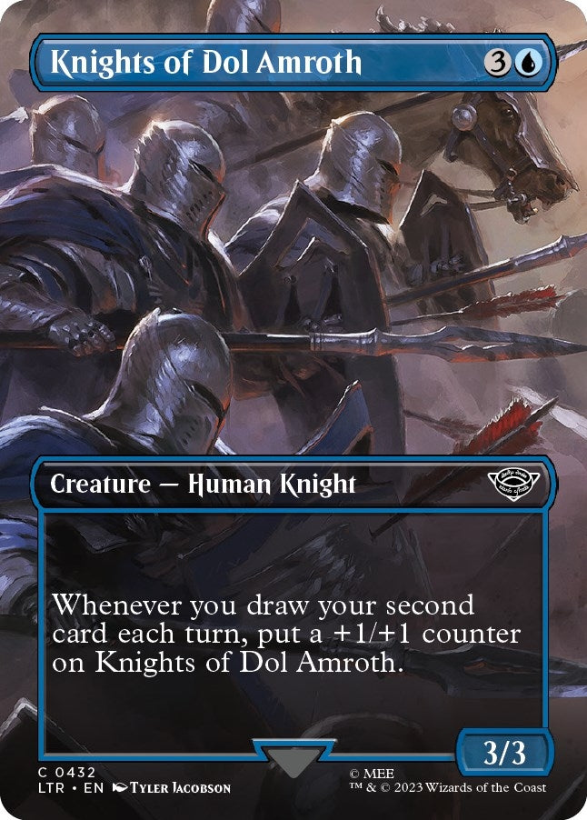 Knights of Dol Amroth (Borderless) (432) (Universes Beyond: The Lord of the Rings: Tales of Middle-earth)