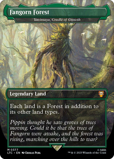 Fangorn Forest - Yavimaya, Cradle of Growth (377) (Commander: The Lord of the Rings: Tales of Middle-earth)