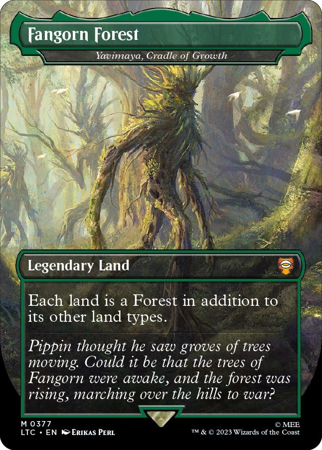 Fangorn Forest - Yavimaya, Cradle of Growth (377) (Commander: The Lord of the Rings: Tales of Middle-earth)
