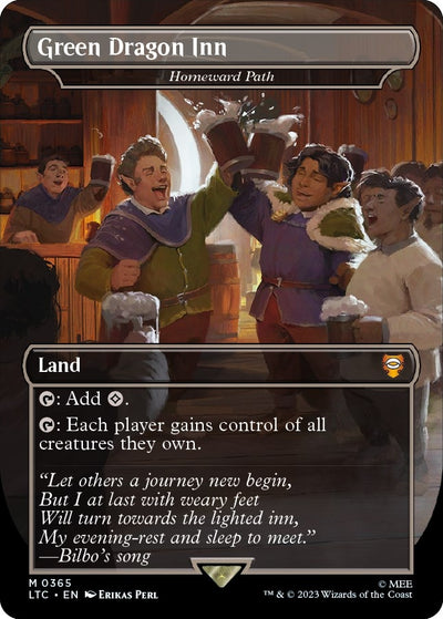 Green Dragon Inn - Homeward Path (365) (Commander: The Lord of the Rings: Tales of Middle-earth)