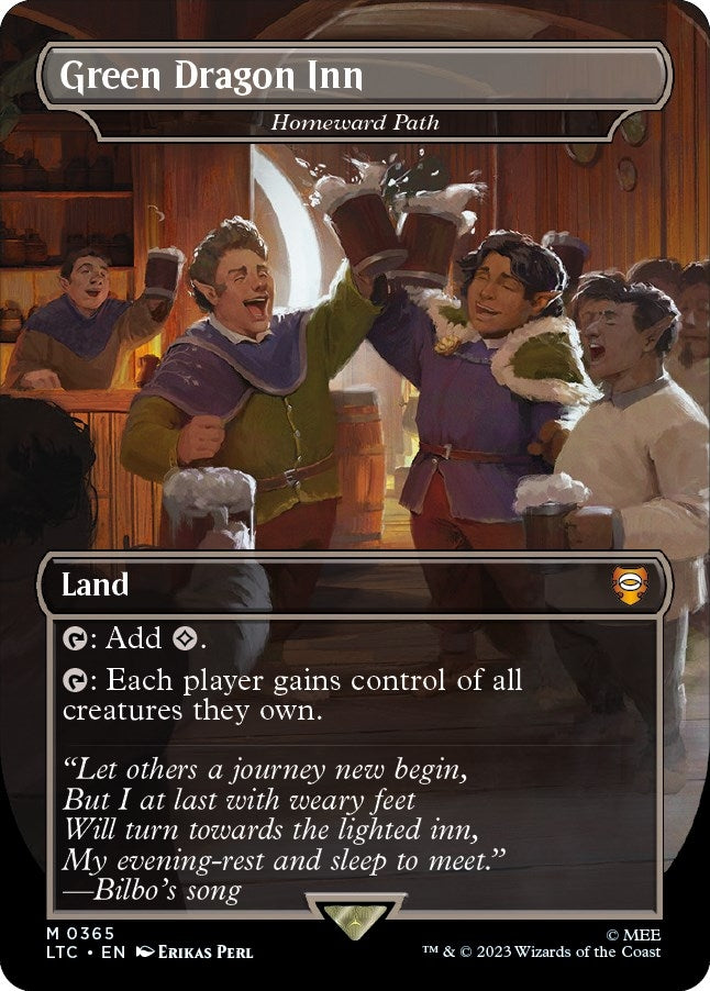 Green Dragon Inn - Homeward Path (365) (Commander: The Lord of the Rings: Tales of Middle-earth)