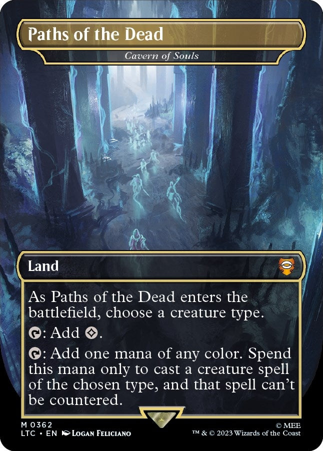 Paths of the Dead - Cavern of Souls (362) (Commander: The Lord of the Rings: Tales of Middle-earth)
