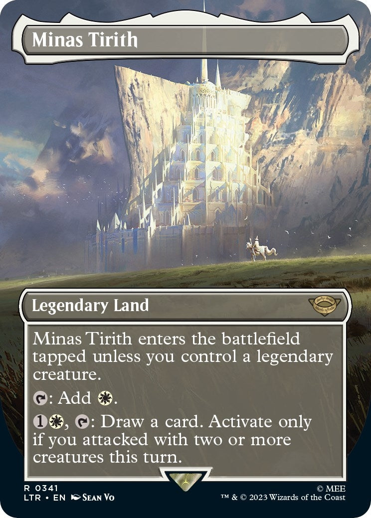 Minas Tirith (0341) (Borderless) (341) (Universes Beyond: The Lord of the Rings: Tales of Middle-earth)