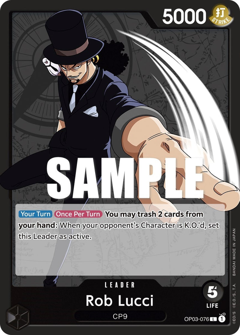 Rob Lucci (076) (OP03-076) (Pillars of Strength)