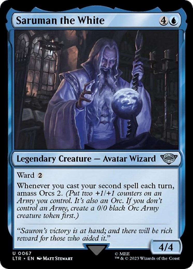 Saruman the White (67) (Universes Beyond: The Lord of the Rings: Tales of Middle-earth)