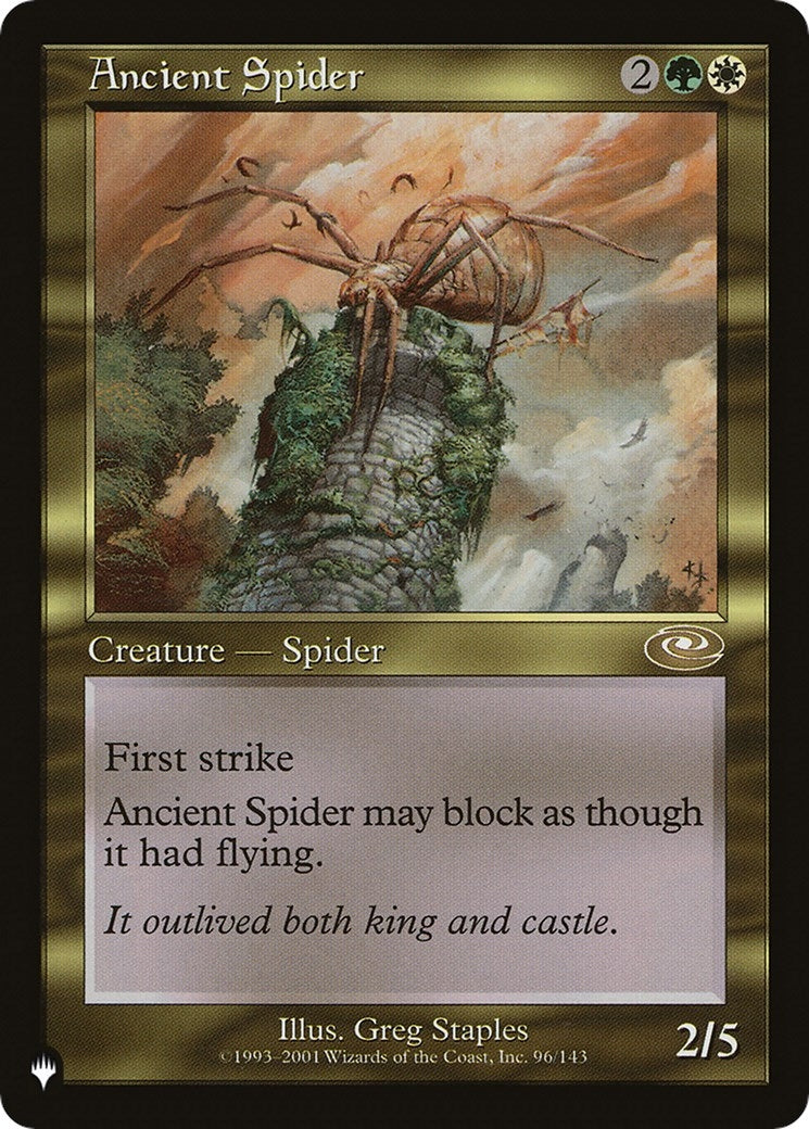 Ancient Spider (96/143) (The List Reprints)