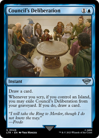 Council's Deliberation (46) (Universes Beyond: The Lord of the Rings: Tales of Middle-earth)