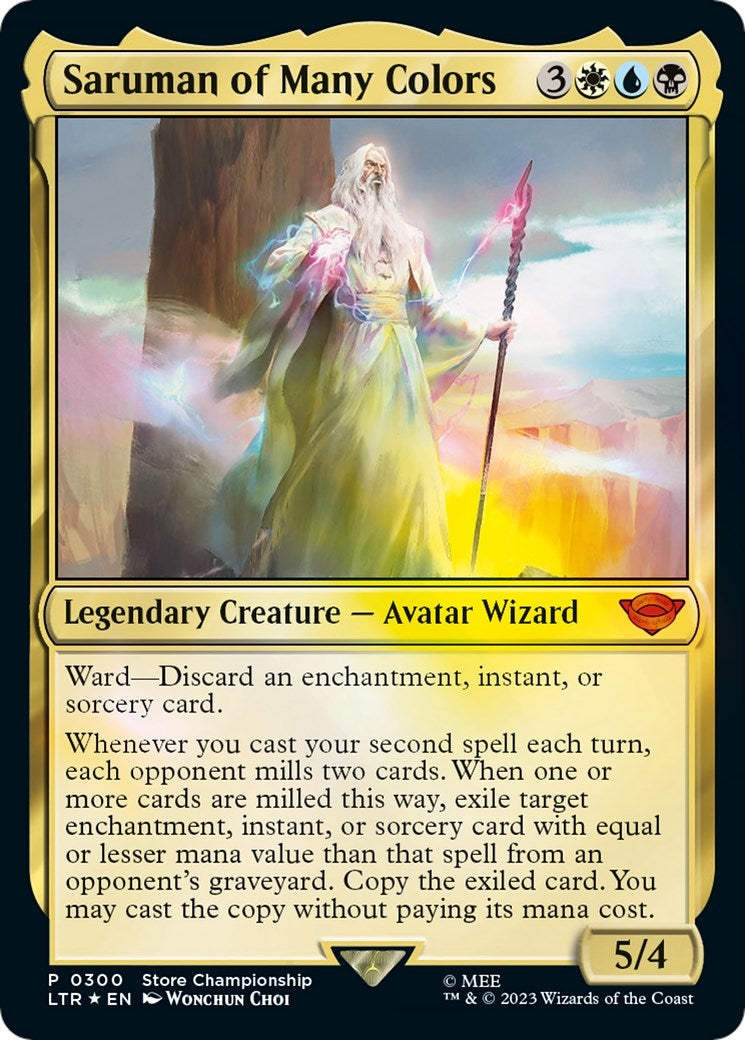Saruman of Many Colors (300) (Game Day & Store Championship Promos)