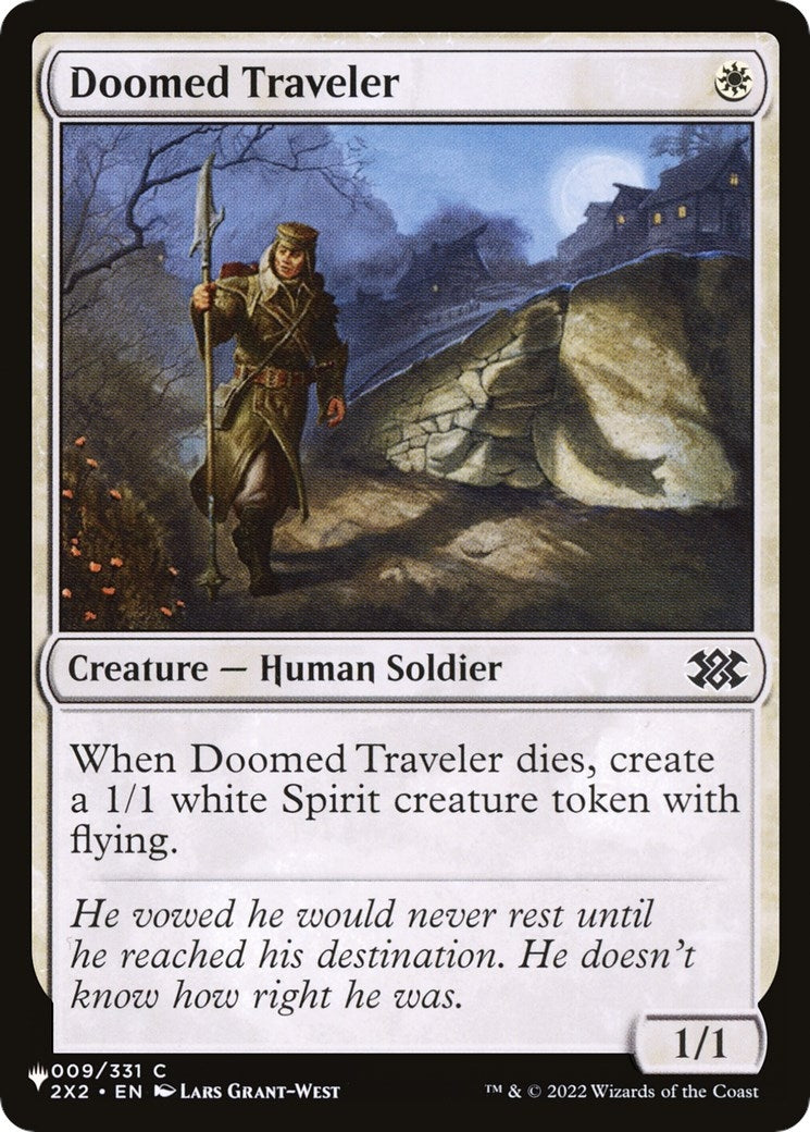 Doomed Traveler (2X2) (009/024) (The List Reprints)