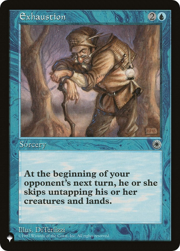 Exhaustion (The List Reprints)