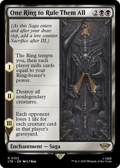One Ring to Rule Them All (102) (Universes Beyond: The Lord of the Rings: Tales of Middle-earth)