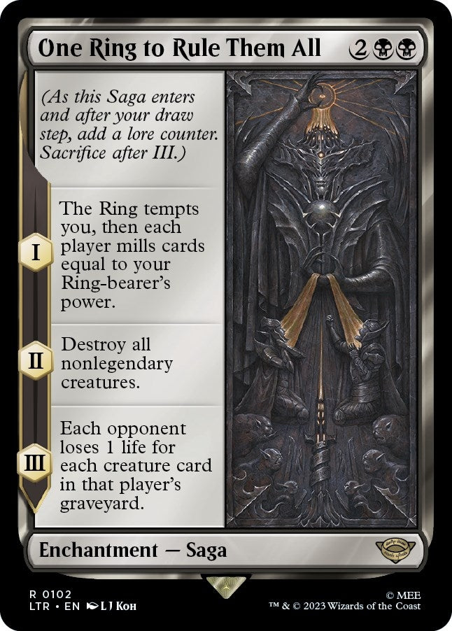 One Ring to Rule Them All (102) (Universes Beyond: The Lord of the Rings: Tales of Middle-earth)