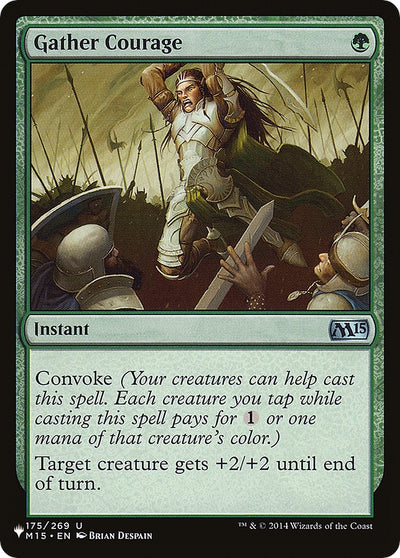 Gather Courage (175/269) (The List Reprints)