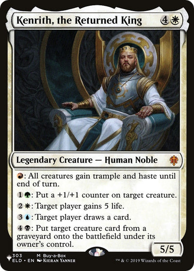 Kenrith, the Returned King (303/269) (The List Reprints)