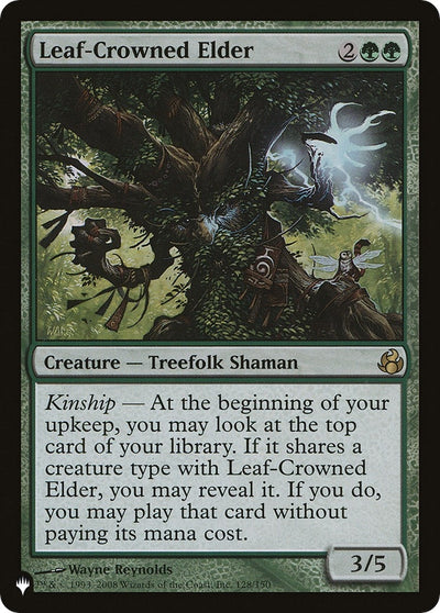 Leaf-Crowned Elder (128/150) (The List Reprints)
