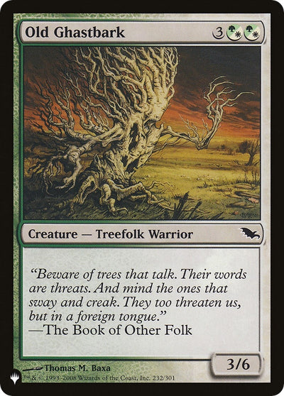 Old Ghastbark (232/301) (The List Reprints)