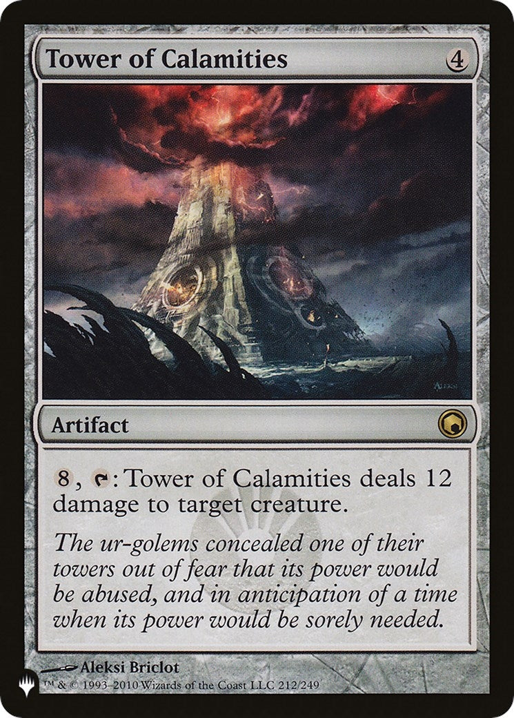 Image for Tower of Calamities (212/249) - Magic: The Gathering