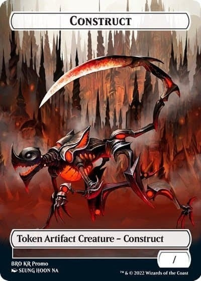 Construct Token (Left) (KR Exclusive) (Unique and Miscellaneous Promos)