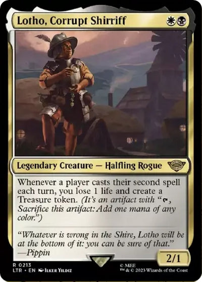 Lotho, Corrupt Shirriff (213) (Universes Beyond: The Lord of the Rings: Tales of Middle-earth)