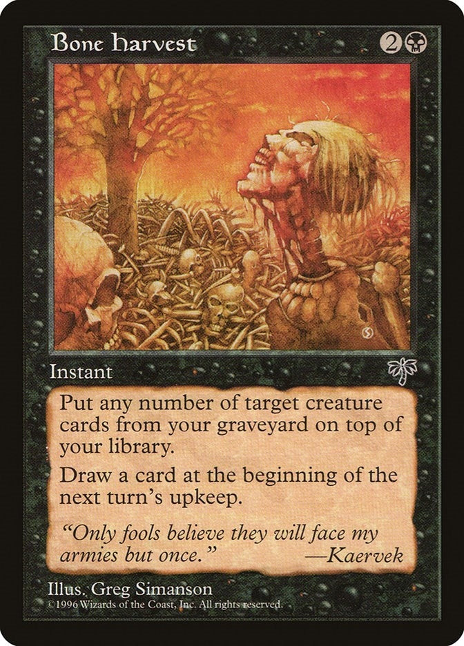 Bone Harvest (Mirage)