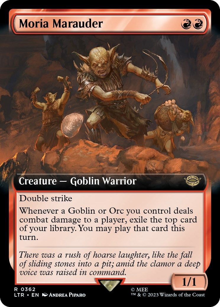 Moria Marauder (Extended Art) (362) (Universes Beyond: The Lord of the Rings: Tales of Middle-earth)