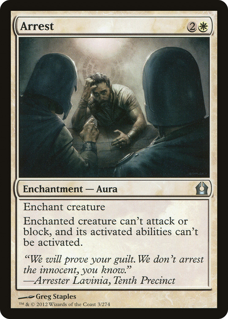 Arrest (3) (Return to Ravnica)