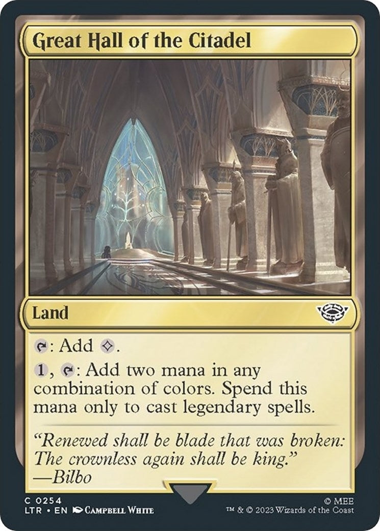 Great Hall of the Citadel (254) (Universes Beyond: The Lord of the Rings: Tales of Middle-earth)