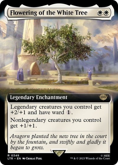 Flowering of the White Tree (Extended Art) (348) (Universes Beyond: The Lord of the Rings: Tales of Middle-earth)