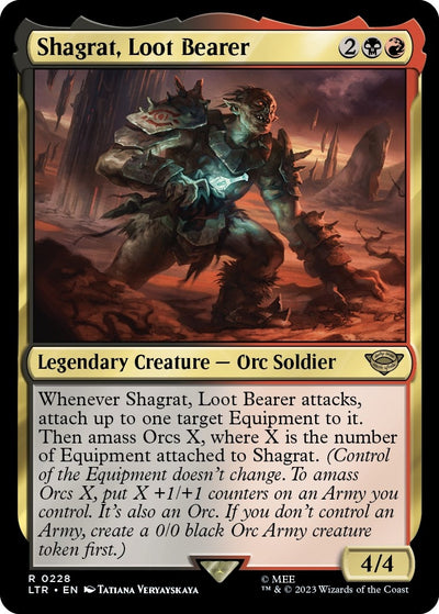 Shagrat, Loot Bearer (228) (Universes Beyond: The Lord of the Rings: Tales of Middle-earth)