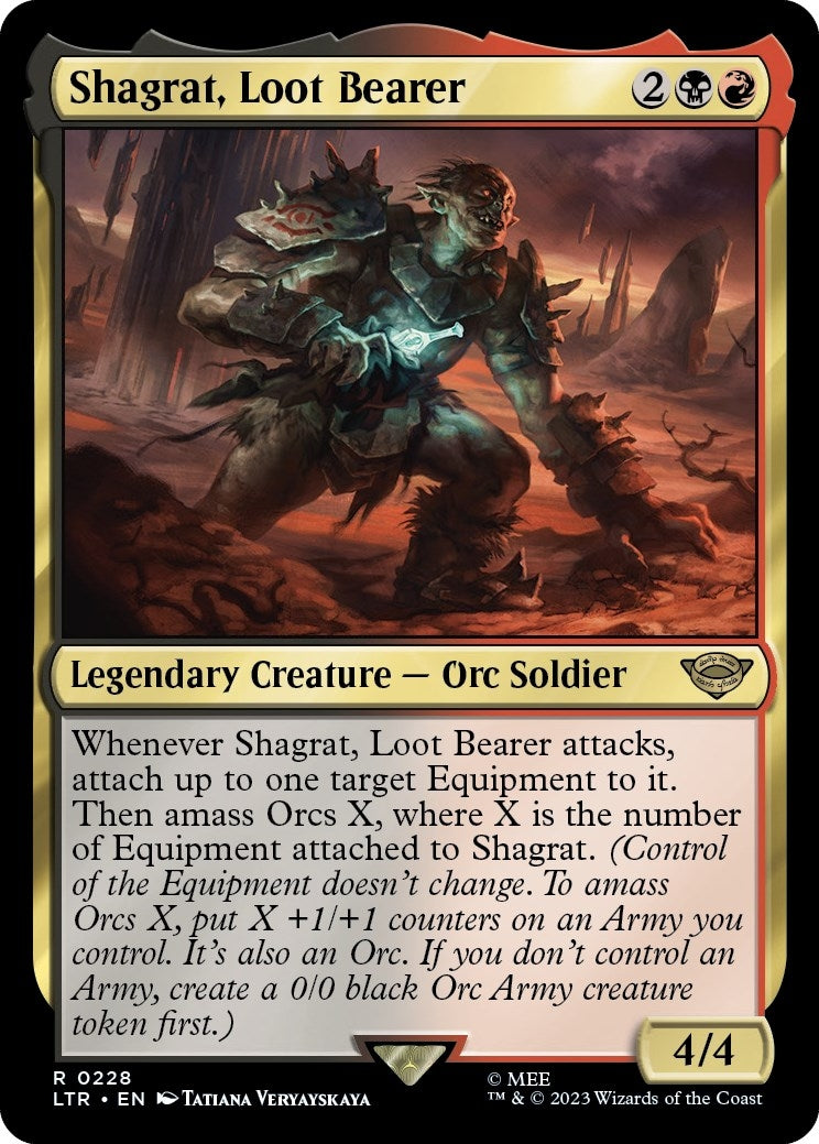 Shagrat, Loot Bearer (228) (Universes Beyond: The Lord of the Rings: Tales of Middle-earth)