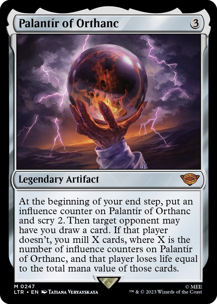 Palantir of Orthanc (247) (Universes Beyond: The Lord of the Rings: Tales of Middle-earth)