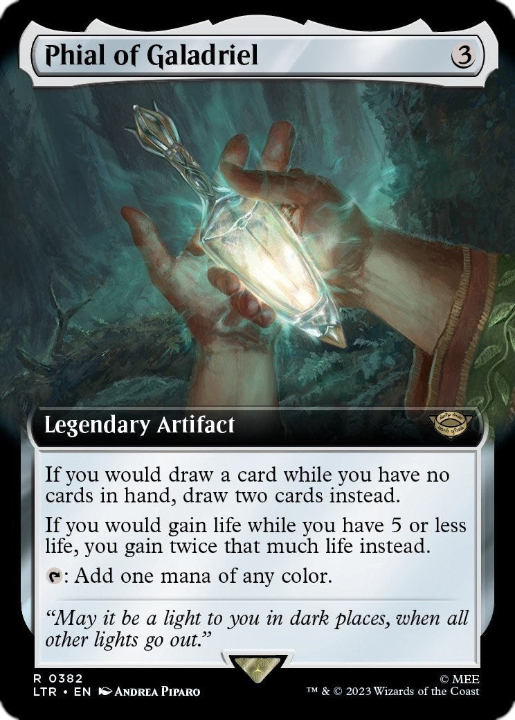 Phial of Galadriel (Extended Art) (382) (Universes Beyond: The Lord of the Rings: Tales of Middle-earth)