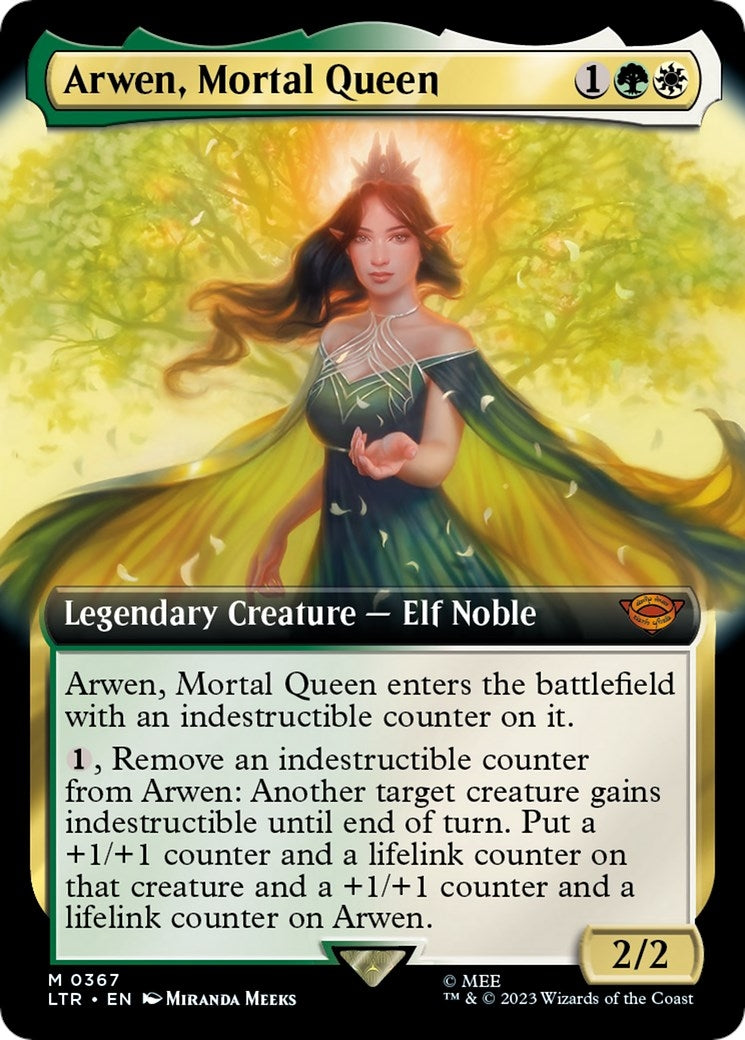 Arwen, Mortal Queen (Extended Art) (367) (Universes Beyond: The Lord of the Rings: Tales of Middle-earth)